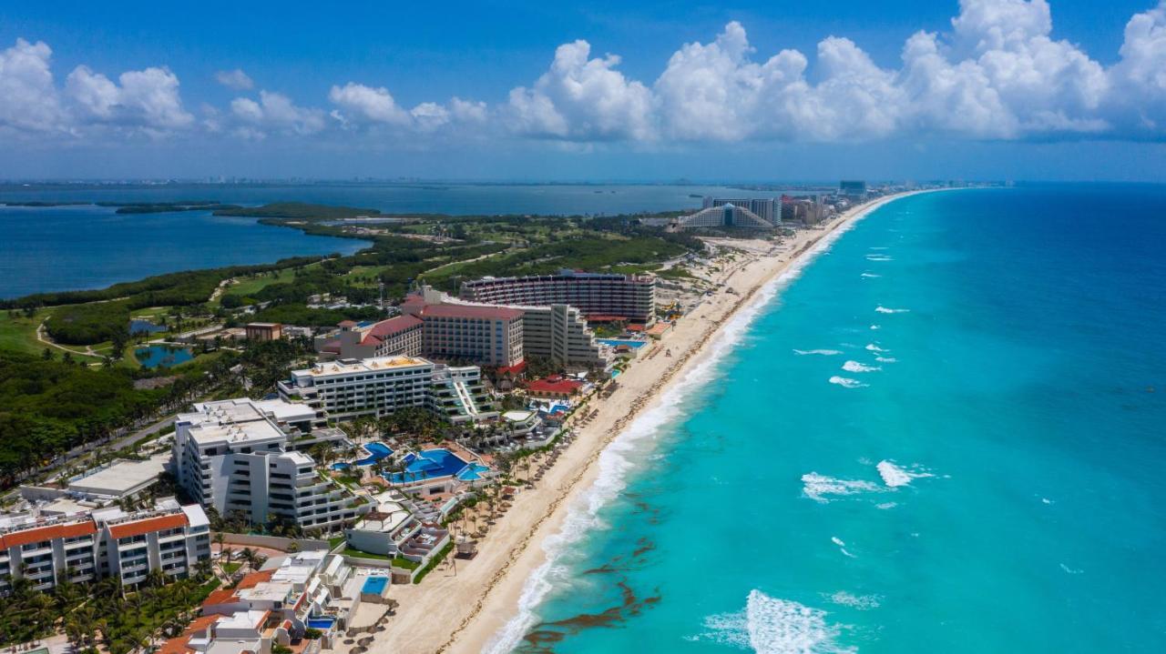 Apartment On The Beach With Terrace Ocean View, Brisas Cancun 01 By Beach & Ocean Apartments Exterior photo