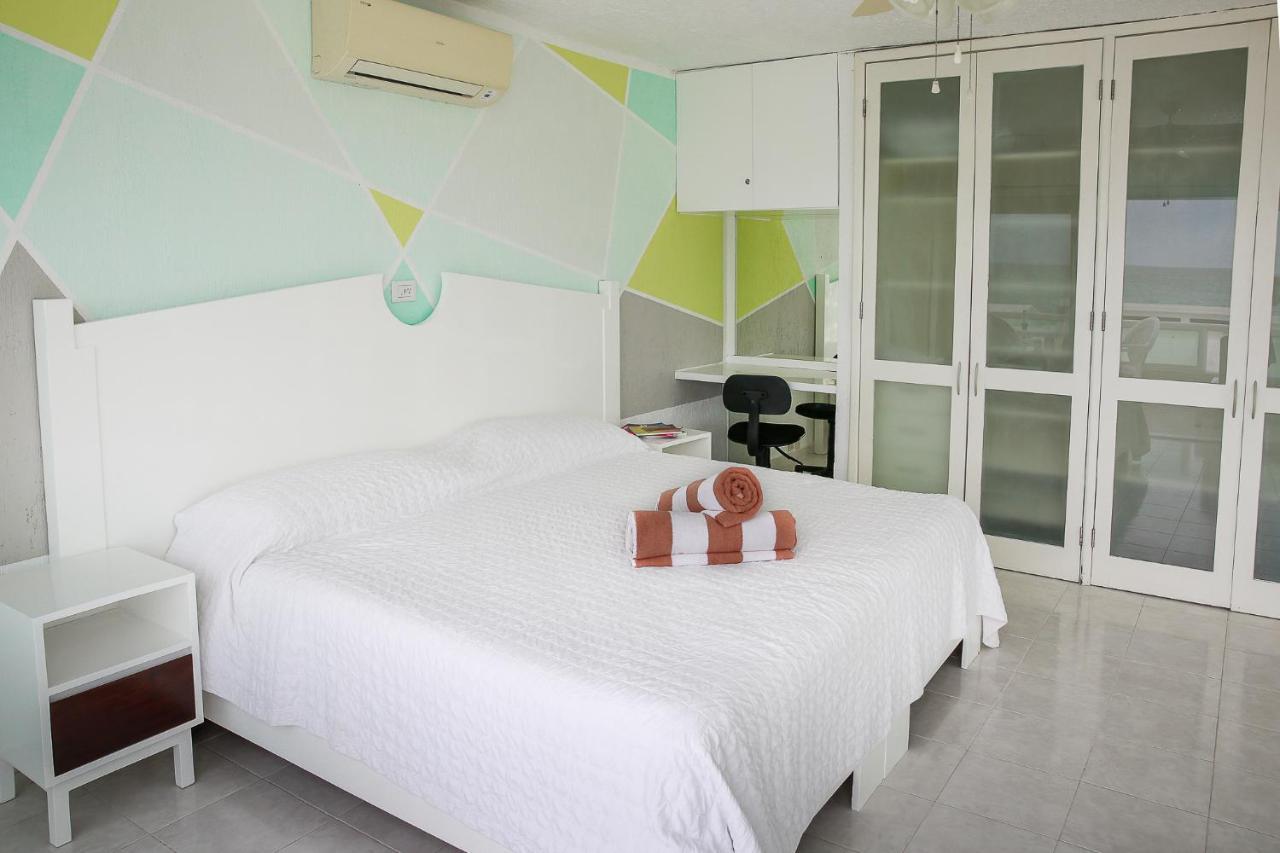 Apartment On The Beach With Terrace Ocean View, Brisas Cancun 01 By Beach & Ocean Apartments Exterior photo